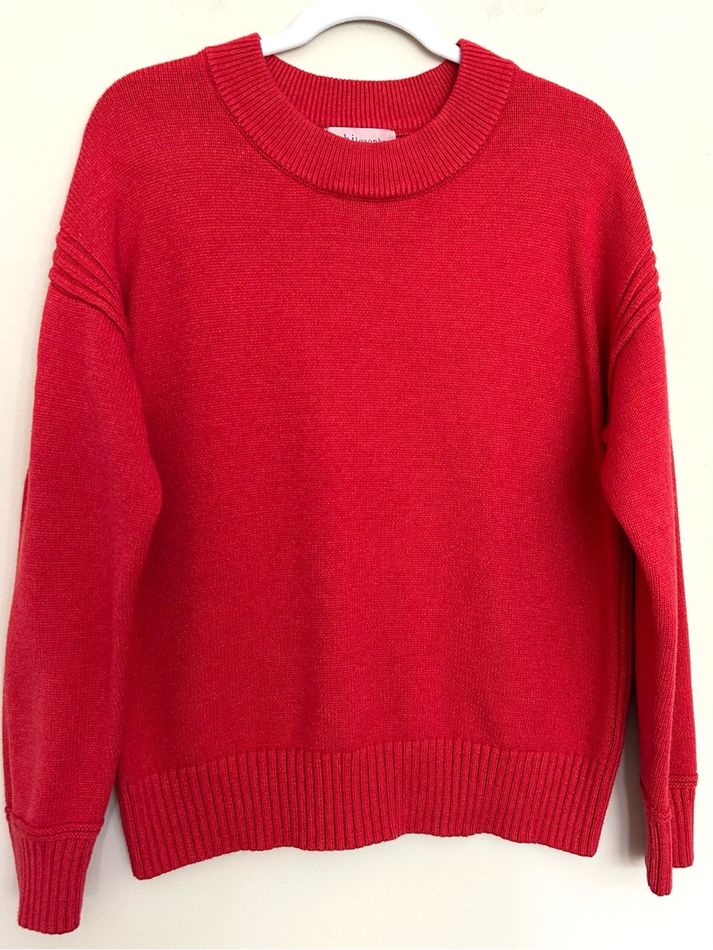 Philosophy Classic Women’s Red Crewneck Sweater